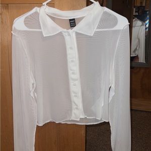 See through mesh top